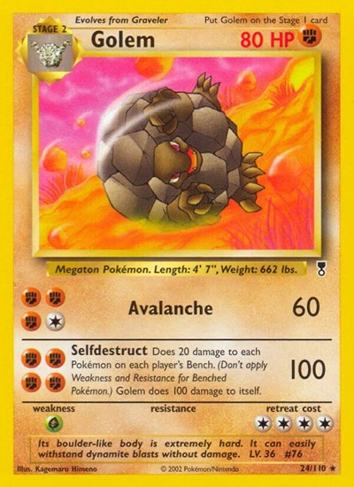 Golem #24 Legendary Collection