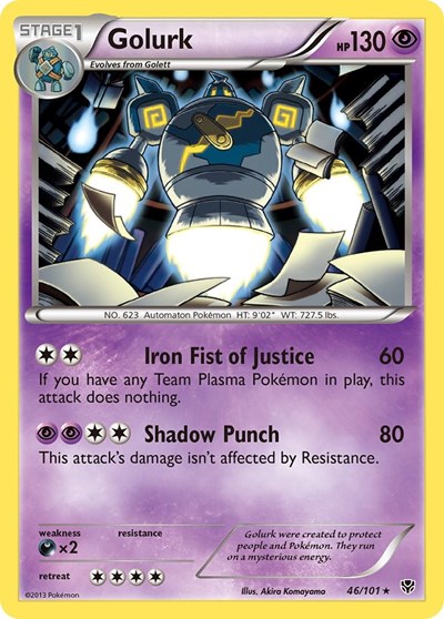 Golurk #46 Plasma Blast
