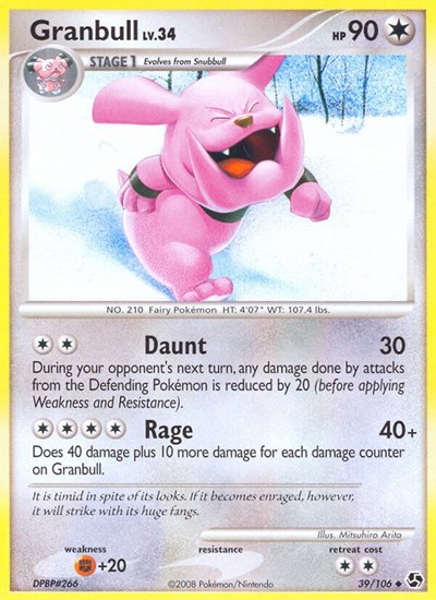Granbull #39 Great Encounters