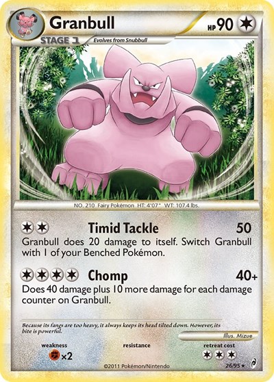 Granbull #26 Call of Legends