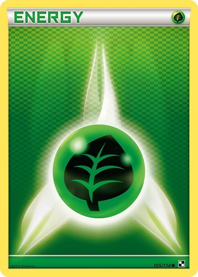 Grass Energy #105 Black and White
