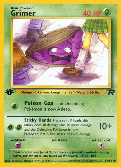 Grimer #57 Team Rocket