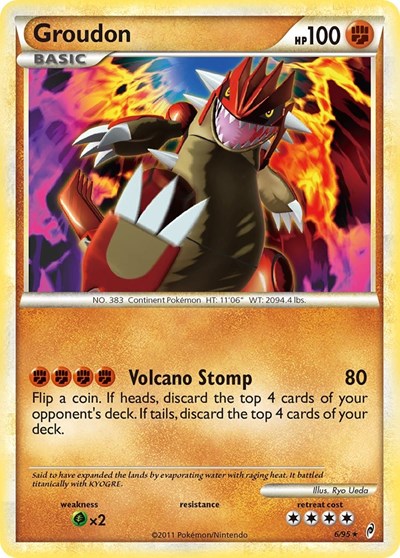 Groudon #6 Call of Legends