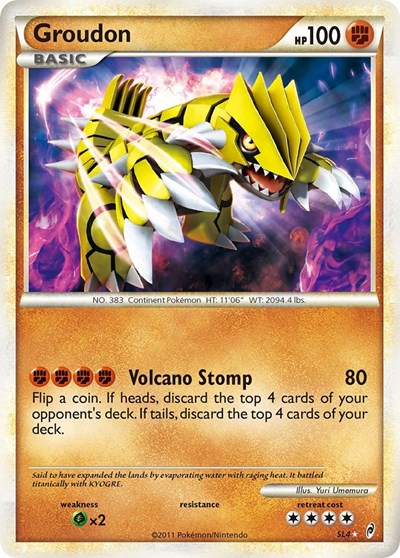 Groudon #SL4 Call of Legends