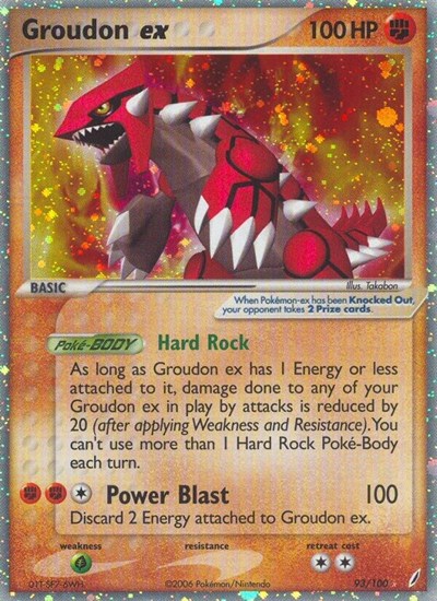 Groudon ex #93 Crystal Guardians