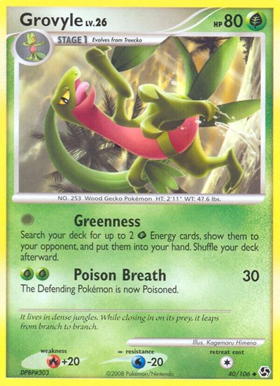 Grovyle #40 Great Encounters