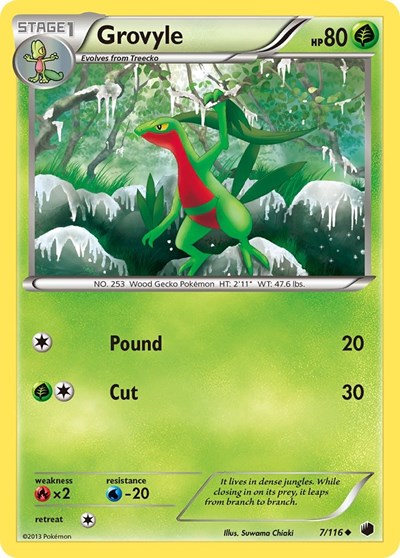 Grovyle #7 Plasma Freeze