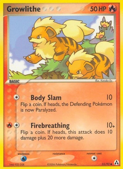 Growlithe #55 Legend Maker