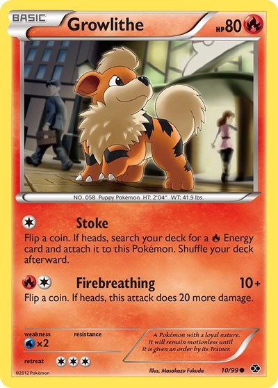 Growlithe #10 Next Destinies