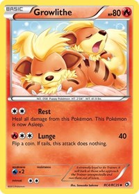 Growlithe #RC4 Legendary Treasures: Radiant Collection