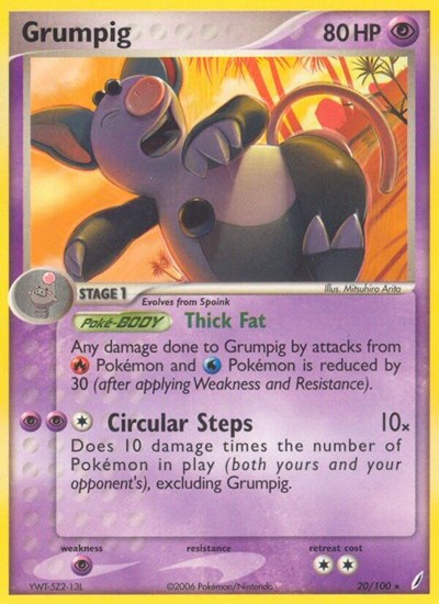Grumpig #20 Crystal Guardians