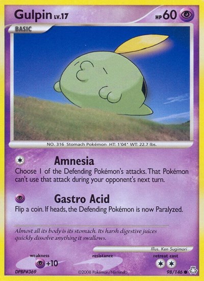 Gulpin #98 Legends Awakened