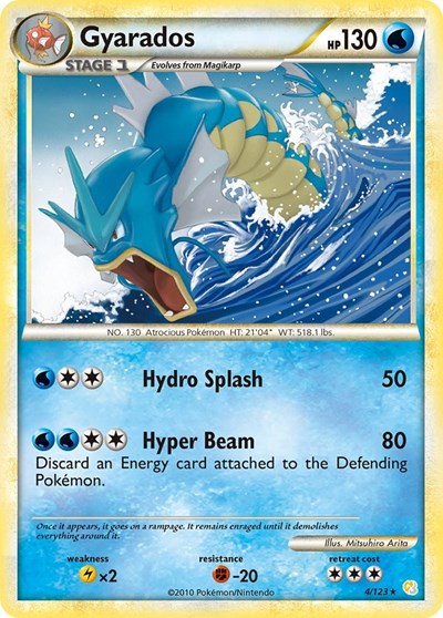 Gyarados #4 HeartGold SoulSilver