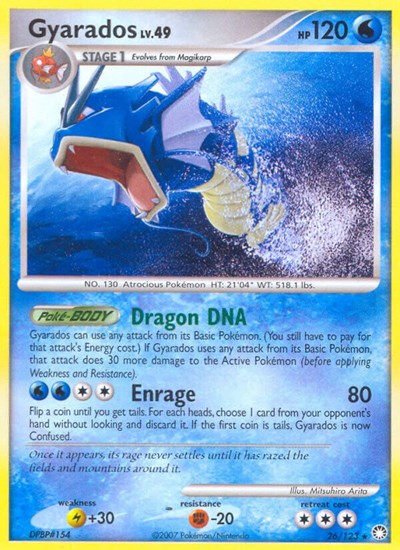 Gyarados #26 Mysterious Treasures