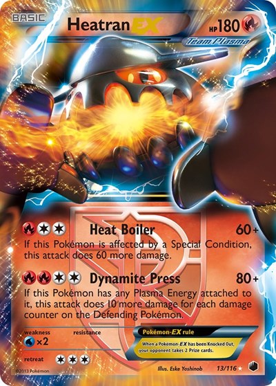 Heatran EX #13 Plasma Freeze