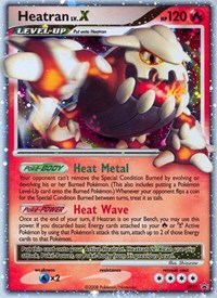 Heatran LV.X #DP31 Diamond and Pearl Promos