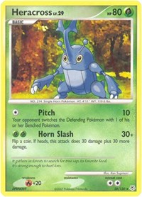 Heracross #28 Diamond and Pearl