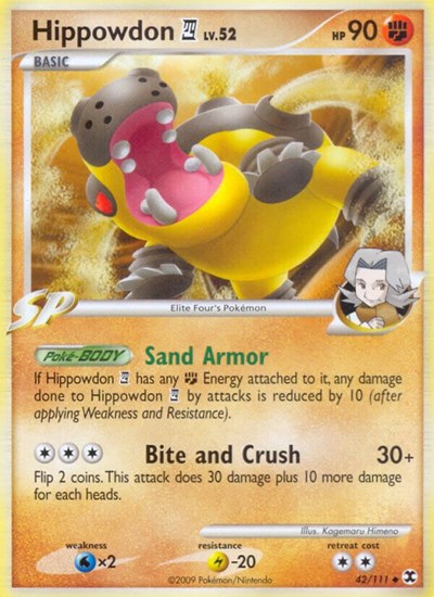 Hippowdon E4 #42 Rising Rivals