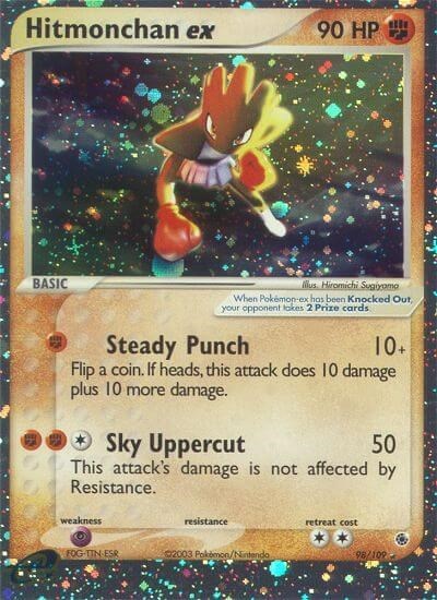 Hitmonchan ex #98 EX Ruby and Sapphire