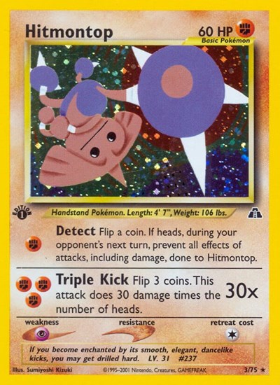 Hitmontop #3 Neo Discovery