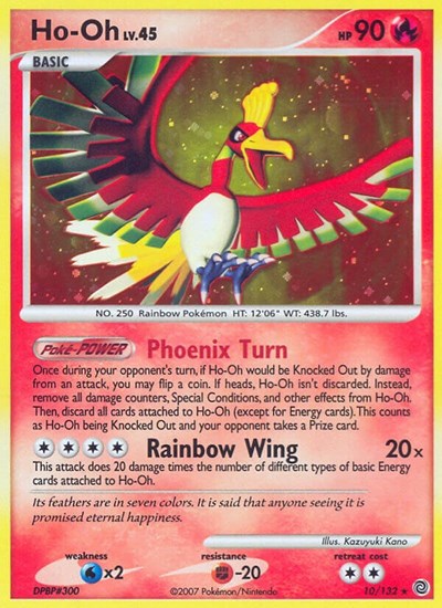 Ho-Oh #10 Secret Wonders