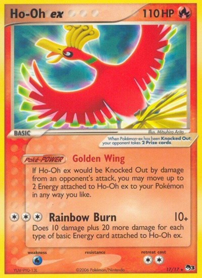 Ho-Oh ex #17 POP Series 3