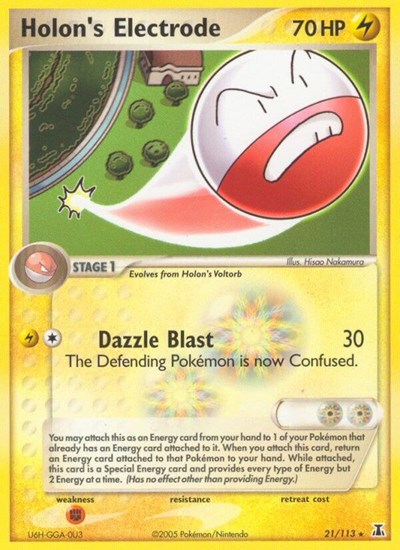 Holon's Electrode #21 Delta Species