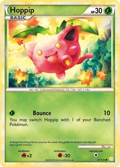 Hoppip #67 HeartGold SoulSilver