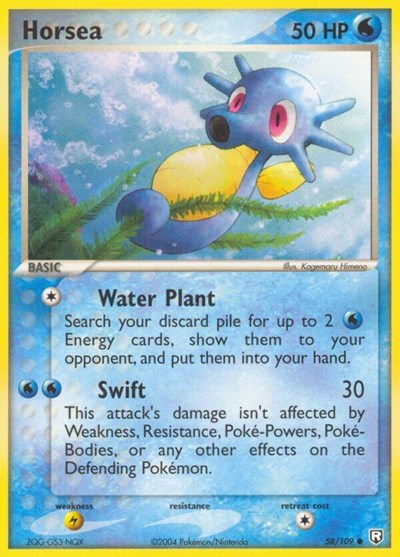 Horsea #58 Team Rocket Returns