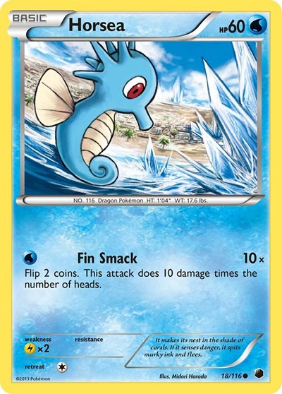 Horsea #18 Plasma Freeze