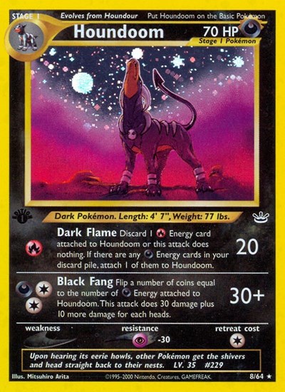 Houndoom #8 Neo Revelation