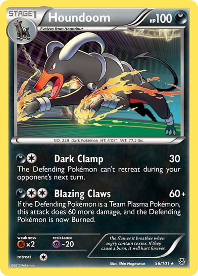 Houndoom #56 Plasma Blast