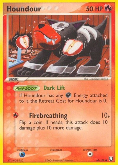 Houndour #60 Team Rocket Returns
