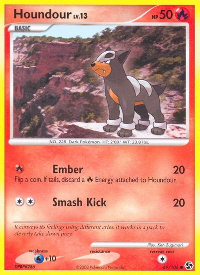 Houndour #69 Great Encounters