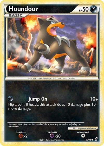 Houndour #59 Call of Legends