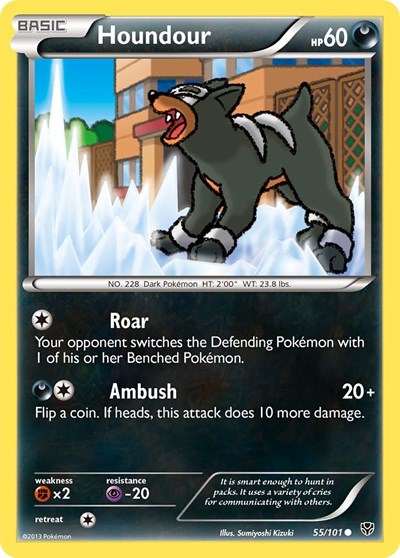 Houndour #55 Plasma Blast