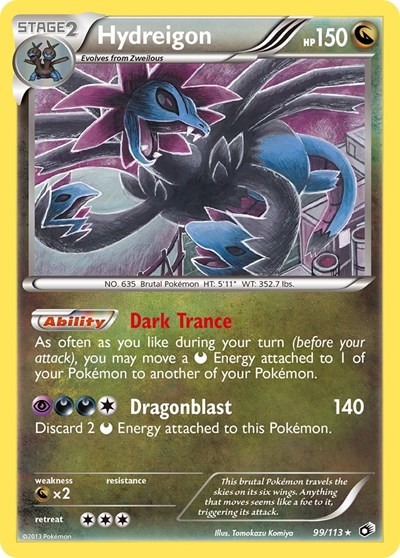 Hydreigon #99 Legendary Treasures