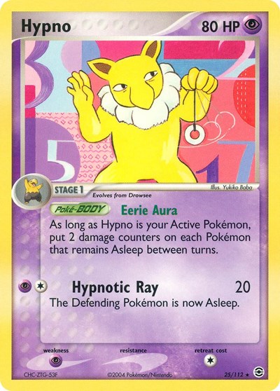Hypno #25 FireRed & LeafGreen