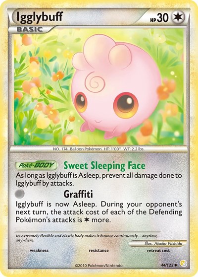 Igglybuff #44 HeartGold SoulSilver