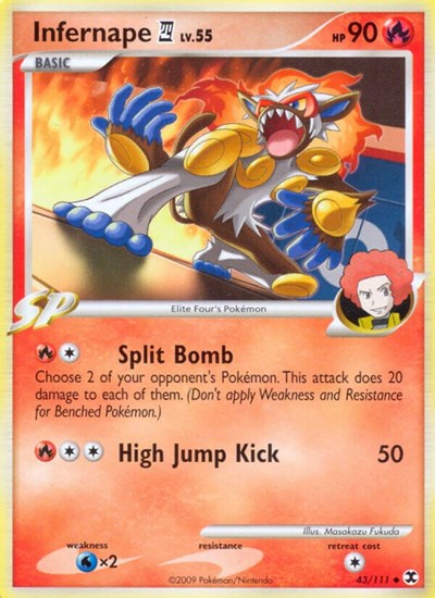 Infernape E4 #43 Rising Rivals