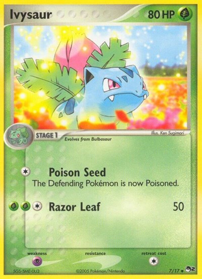 Ivysaur #7 POP Series 2