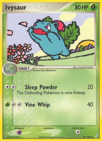 Ivysaur #34 Crystal Guardians