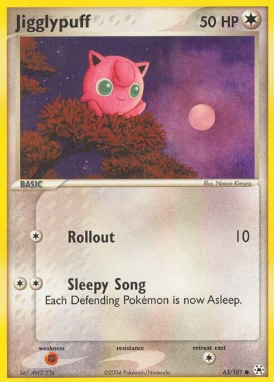 Jigglypuff #63 Hidden Legends