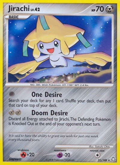 Jirachi #31 Legends Awakened
