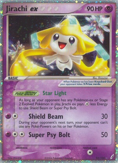 Jirachi ex #94 Crystal Guardians