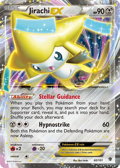 Jirachi EX #60 Plasma Blast
