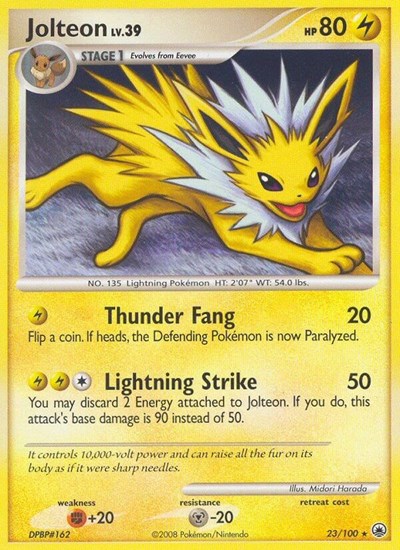 Jolteon #23 Majestic Dawn