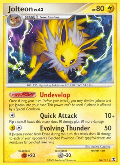 Jolteon #26 Rising Rivals