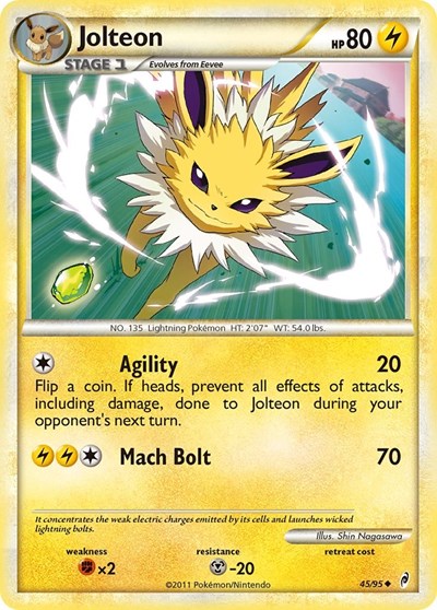 Jolteon #45 Call of Legends
