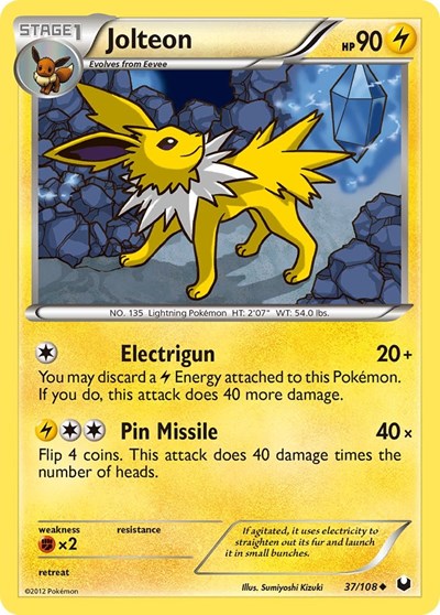 Jolteon #37 Dark Explorers